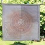 Quilt Sonnenmotiv