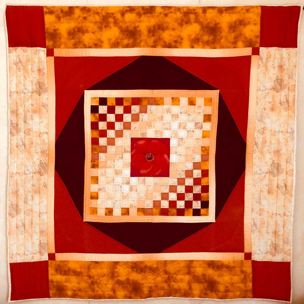Quilt van Goghs Lieblingsfarben