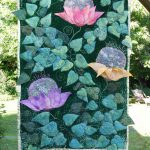 Quilt gruener Zaubergarten